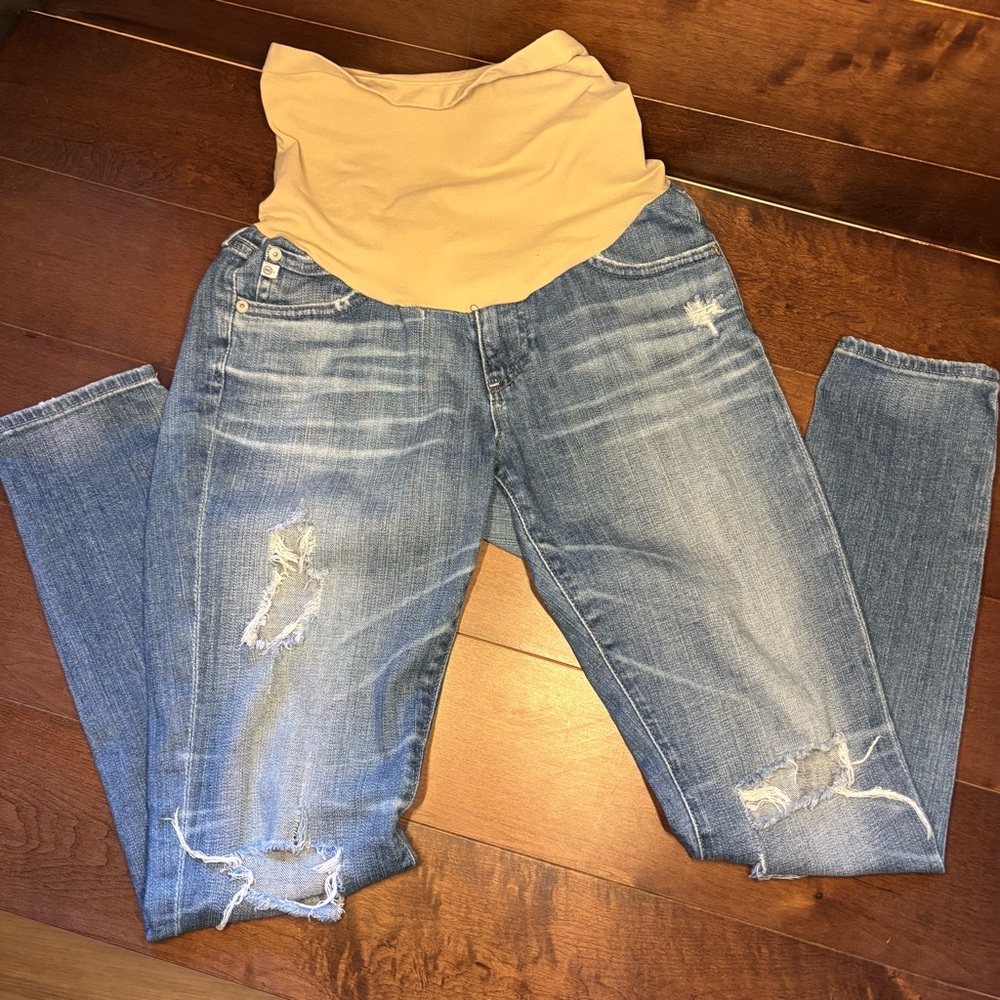 AG Adriano Goldschmied maternity jeans